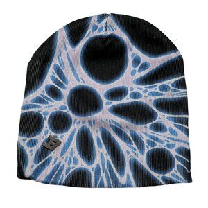 Bade 3-D Beanie in Cobalt Blue